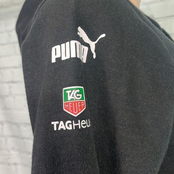 ORACLE Tag Heuer Puma Black Racing USA Hoodie Medium 34th America’s Cup Sailing - Picture 7 of 9
